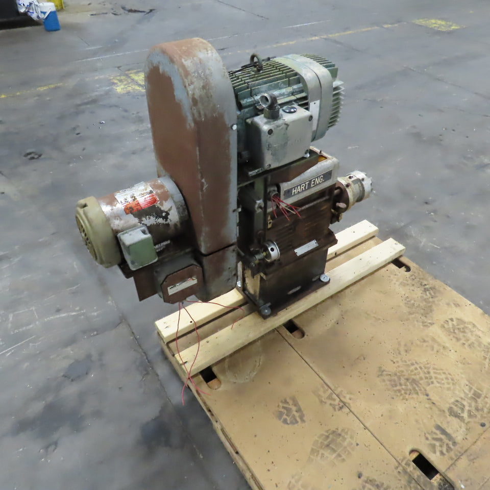 Hart HT-92S-13R Horizontal Hydraulic Drilling Head 4.7HP 230/460V 3PH 1145RPM