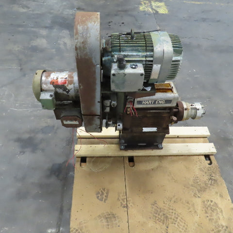 Hart HT-92S-13R Horizontal Hydraulic Drilling Head 4.7HP 230/460V 3PH 1145RPM