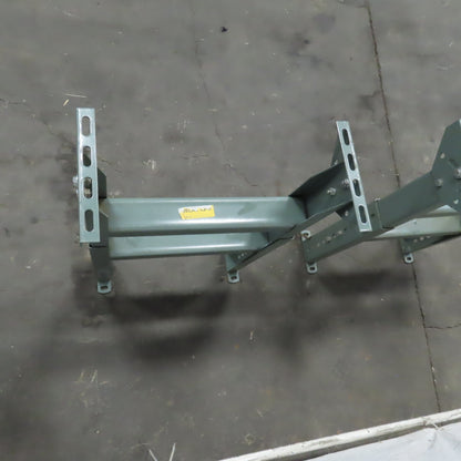 17-1/4" Wide Hytrol Style Adjustable Height 23-29" Tilt Conveyor Leg Lot of 2