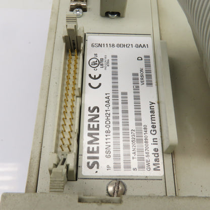 Siemens 6SN1123-1AB00-0CA0/6SN1118-0DH21-0AA1 Power Module LT-Module INT .2X50A