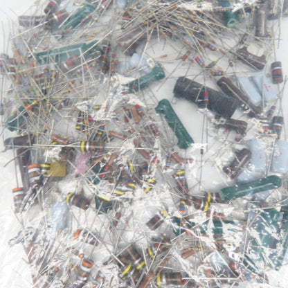 Huge Misc. Lot Solder In Bread Board Resistors Over 1000