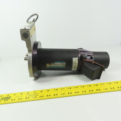 Reliance E728 Dc Servo Motor 5/8" Shaft 56C Face W/Encoder & Tachometer