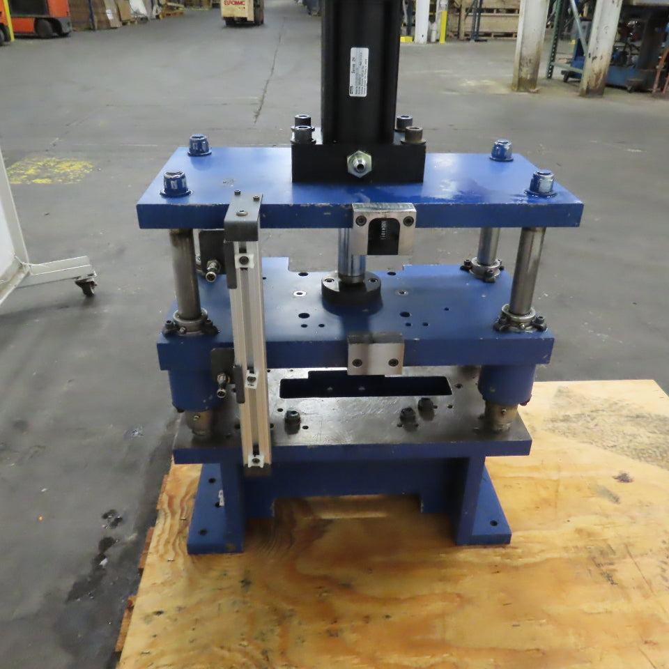 Hydraulic Die Shoe 4 Post Punch Press 5" Stroke 16-1/2" x 6-1/2" Die Clearance