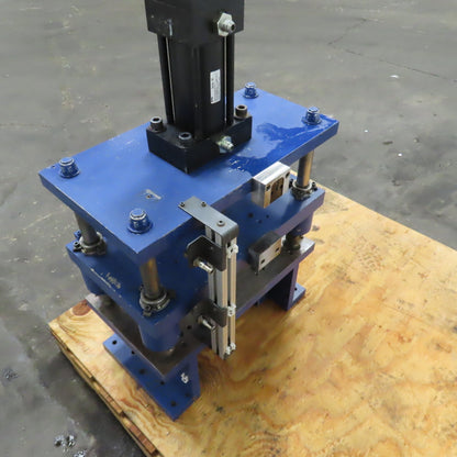 Hydraulic Die Shoe 4 Post Punch Press 5" Stroke 16-1/2" x 6-1/2" Die Clearance