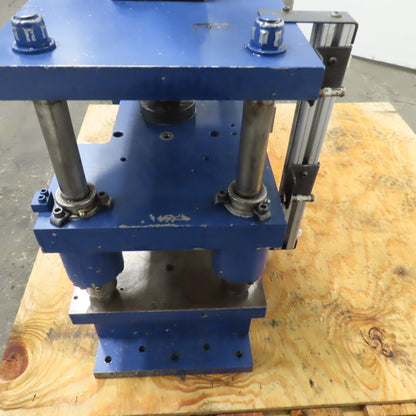 Hydraulic Die Shoe 4 Post Punch Press 5" Stroke 16-1/2" x 6-1/2" Die Clearance