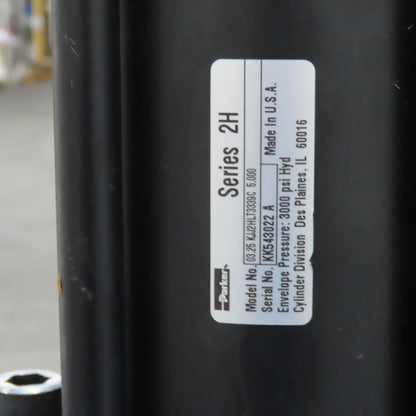 Hydraulic Die Shoe 4 Post Punch Press 5" Stroke 16-1/2" x 6-1/2" Die Clearance