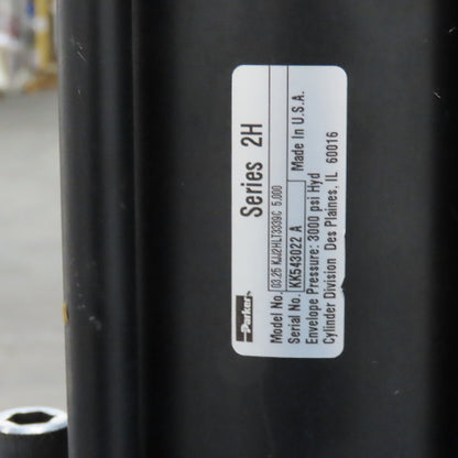 Hydraulic Die Shoe 4 Post Punch Press 5" Stroke 16-1/2" x 6-1/2" Die Clearance