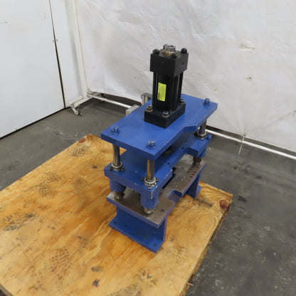 Hydraulic Die Shoe 4 Post Punch Press 5" Stroke 16-1/2" x 6-1/2" Die Clearance