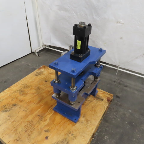 Hydraulic Die Shoe 4 Post Punch Press 5" Stroke 16-1/2" x 6-1/2" Die Clearance