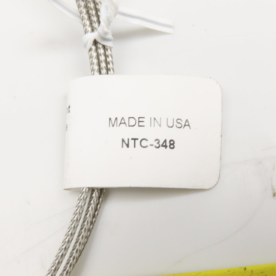 Plastic Process Equipment NTC-348 Thermocouple 1/4"-28 Thread Lot OF 3