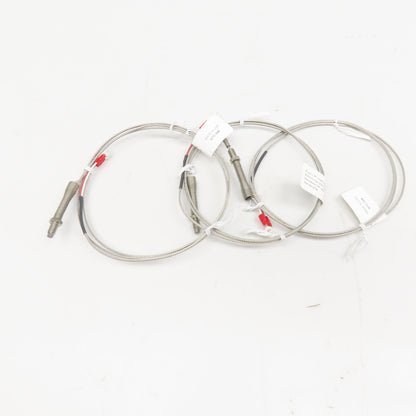 Plastic Process Equipment NTC-348 Thermocouple 1/4"-28 Thread Lot OF 3