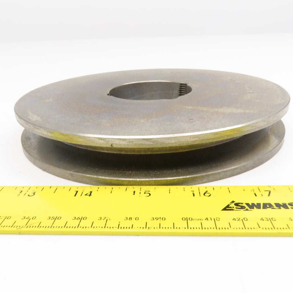 1A6.2B6.6 7" OD Single Groove Pulley Sheave 4L 5L Belt 1610 Bushed Bore 3670 RPM
