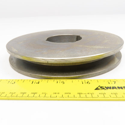 1A6.2B6.6 7" OD Single Groove Pulley Sheave 4L 5L Belt 1610 Bushed Bore 3670 RPM