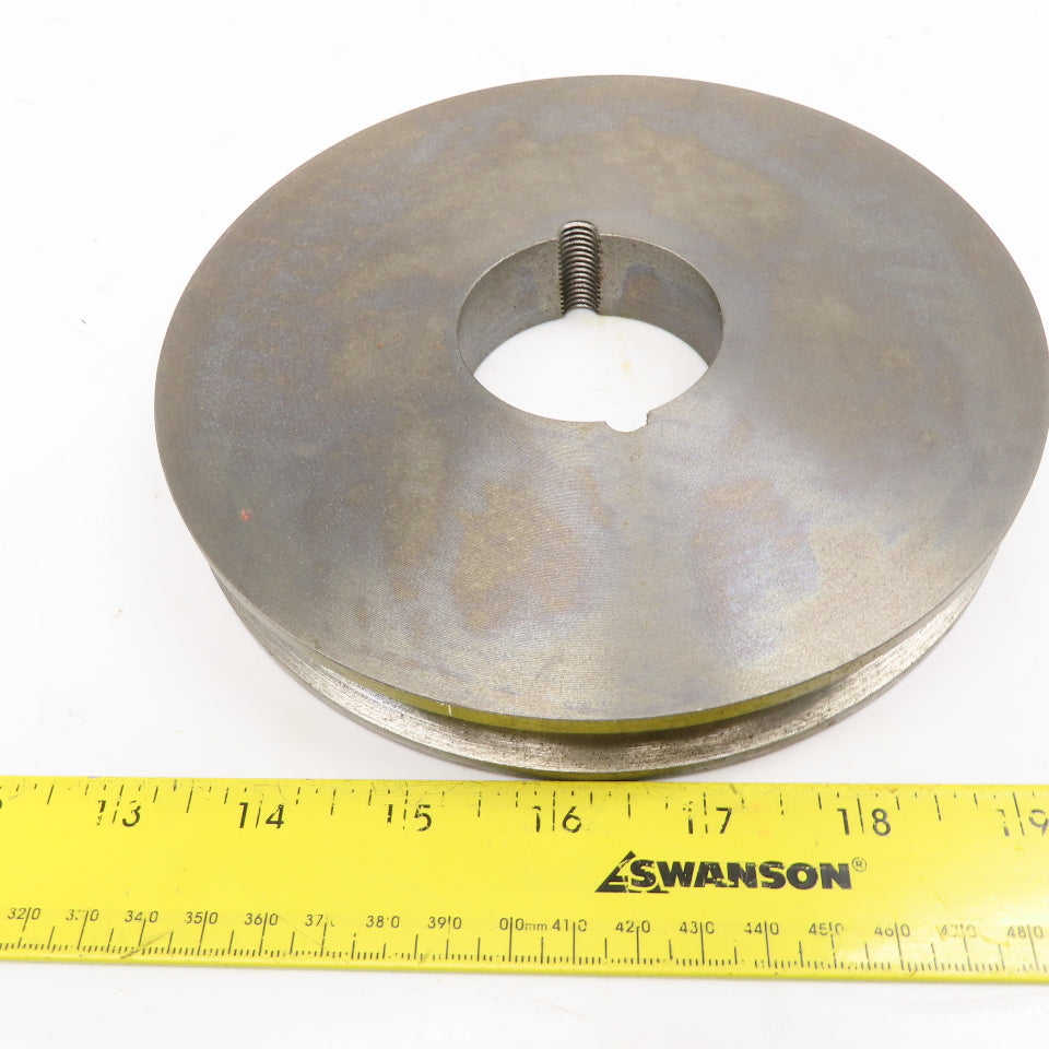 1A6.2B6.6 7" OD Single Groove Pulley Sheave 4L 5L Belt 1610 Bushed Bore 3670 RPM