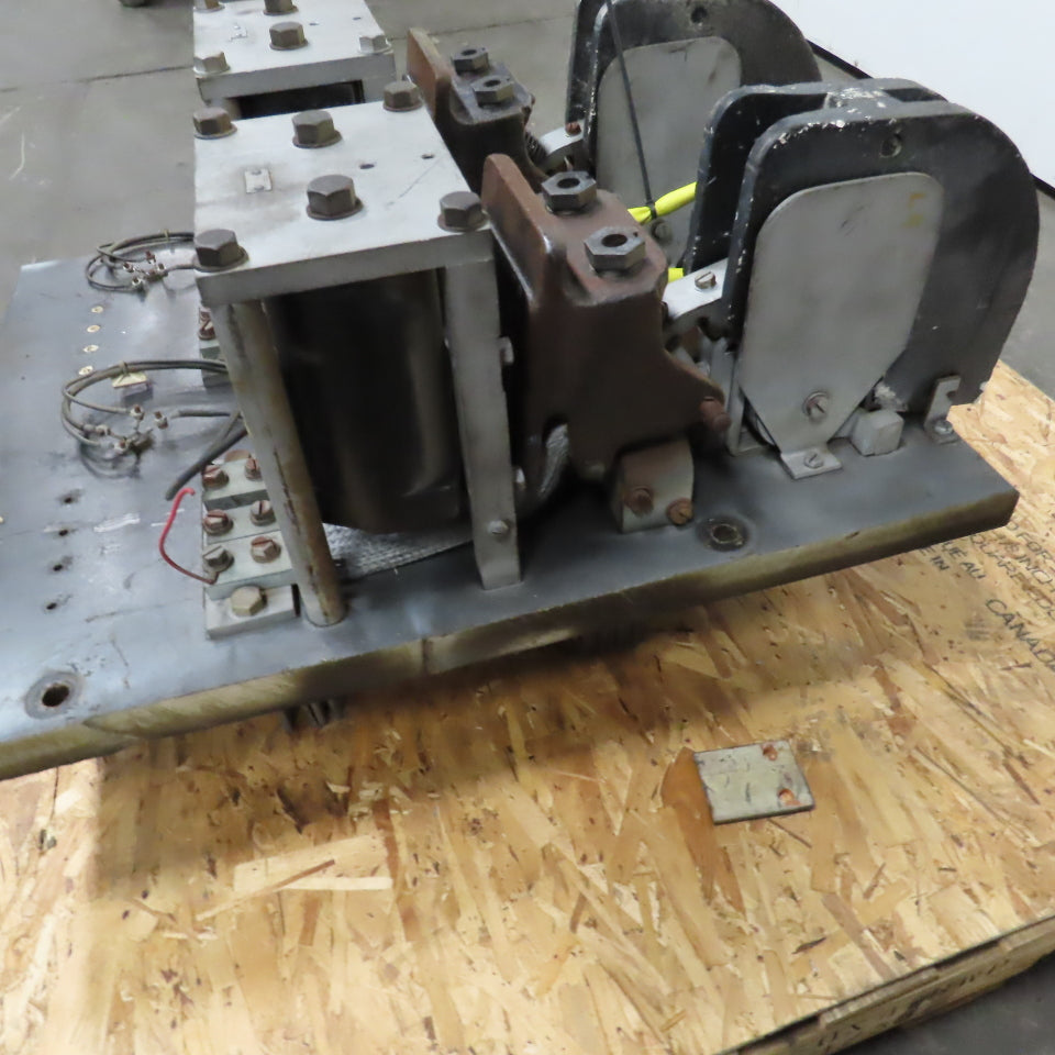 General Electric CR2800-1180B1 Double DC Contactor Voltage & Amps Unknown