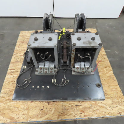 General Electric CR2800-1180B1 Double DC Contactor Voltage & Amps Unknown