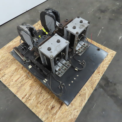 General Electric CR2800-1180B1 Double DC Contactor Voltage & Amps Unknown