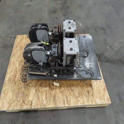 General Electric CR2800-1180B1 Double DC Contactor Voltage & Amps Unknown