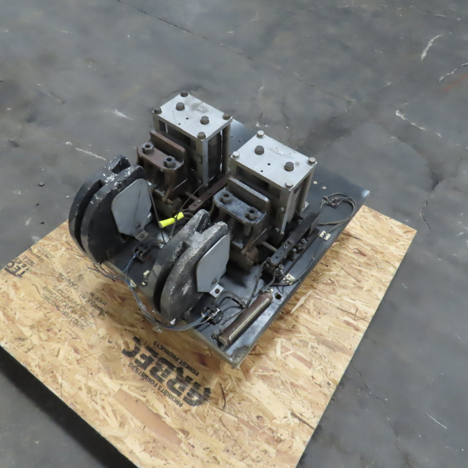 General Electric CR2800-1180B1 Double DC Contactor Voltage & Amps Unknown