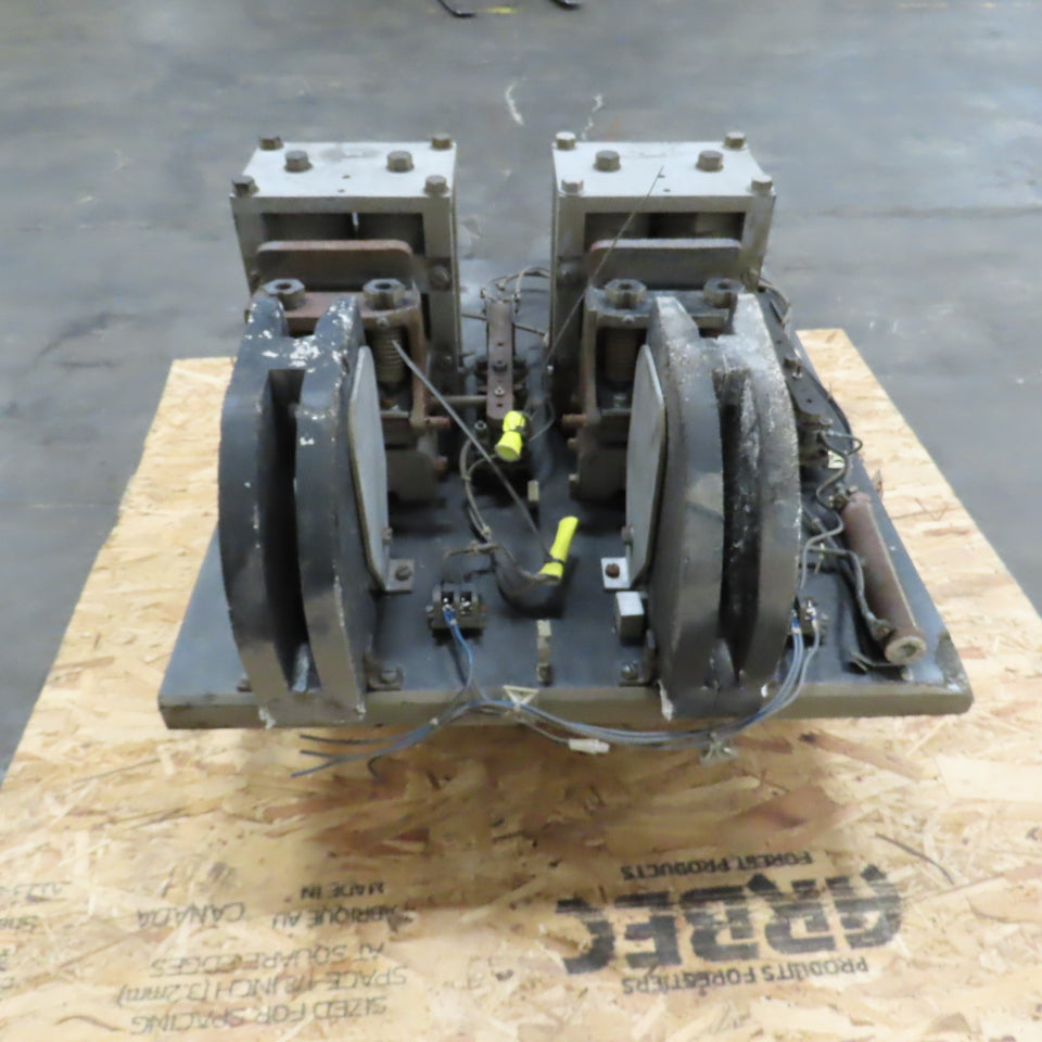 General Electric CR2800-1180B1 Double DC Contactor Voltage & Amps Unknown