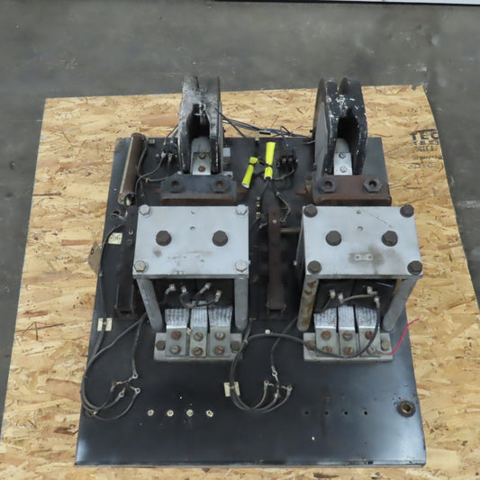 General Electric CR2800-1180B1 Double DC Contactor Voltage & Amps Unknown