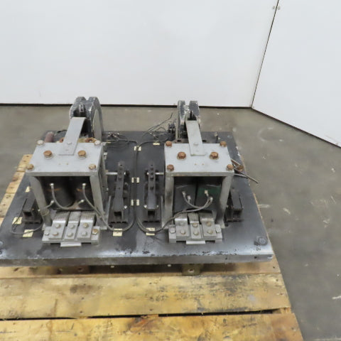 General Electric CR2800-1180B1 Double DC Contactor Voltage & Amps Unknown
