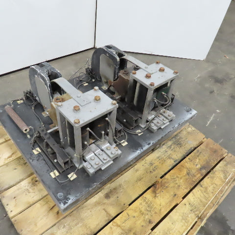 General Electric CR2800-1180B1 Double DC Contactor Voltage & Amps Unknown