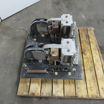 General Electric CR2800-1180B1 Double DC Contactor Voltage & Amps Unknown