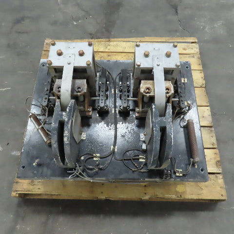 General Electric CR2800-1180B1 Double DC Contactor Voltage & Amps Unknown