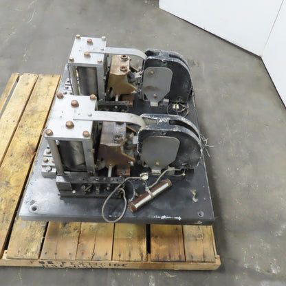 General Electric CR2800-1180B1 Double DC Contactor Voltage & Amps Unknown