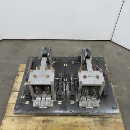 General Electric CR2800-1180B1 Double DC Contactor Voltage & Amps Unknown