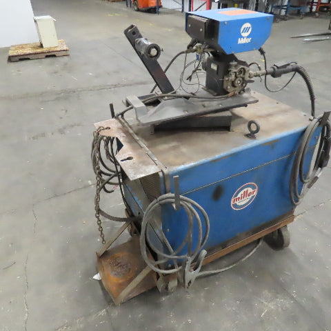 Miller CP-250TS 250A MIG Welder S-52A Wire Feeder & Wheel Package 208-230/460V