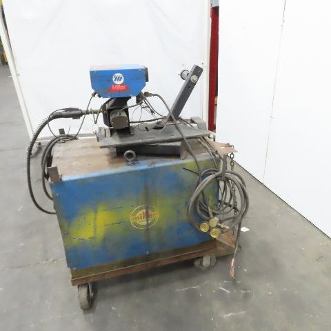 Miller CP-250TS 250A MIG Welder S-52A Wire Feeder & Wheel Package 208-230/460V