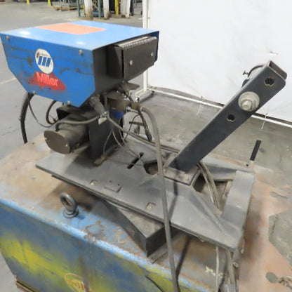 Miller CP-250TS 250A MIG Welder S-52A Wire Feeder & Wheel Package 208-230/460V