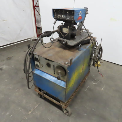 Miller CP-250TS 250A MIG Welder S-52A Wire Feeder & Wheel Package 208-230/460V