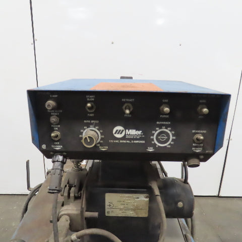 Miller CP-250TS 250A MIG Welder S-52A Wire Feeder & Wheel Package 208-230/460V