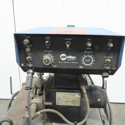 Miller CP-250TS 250A MIG Welder S-52A Wire Feeder & Wheel Package 208-230/460V