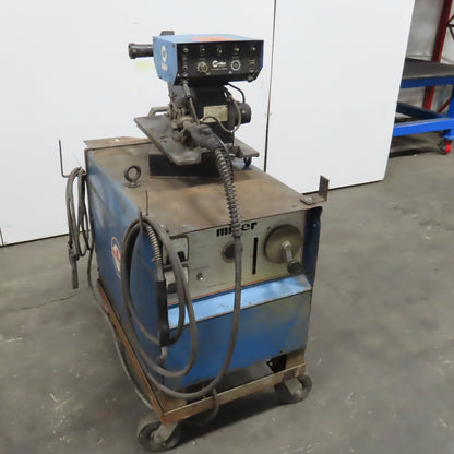 Miller CP-250TS 250A MIG Welder S-52A Wire Feeder & Wheel Package 208-230/460V