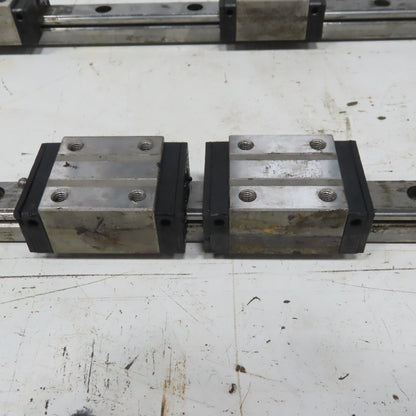 NSK LH30 30mm 1960mm Linear Guide Rail W/(2) Bearings Lot of 2