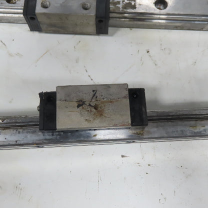 NSK LH30 30mm 1960mm Linear Guide Rail W/(2) Bearings Lot of 2