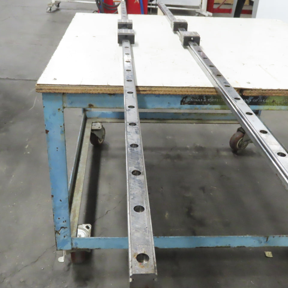 NSK LH30 30mm 1960mm Linear Guide Rail W/(2) Bearings Lot of 2