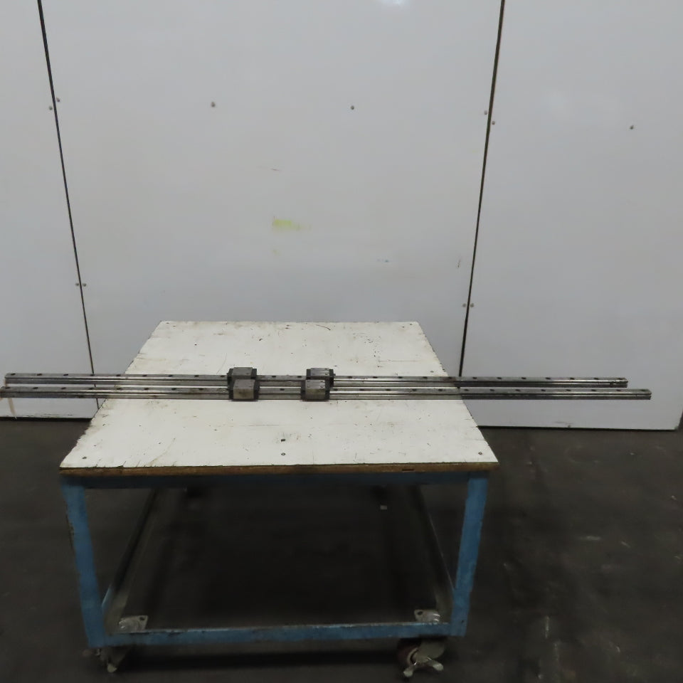 NSK LH30 30mm 1960mm Linear Guide Rail W/(2) Bearings Lot of 2