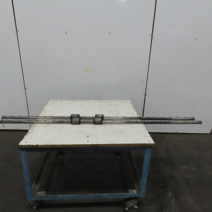 NSK LH30 30mm 1960mm Linear Guide Rail W/(2) Bearings Lot of 2