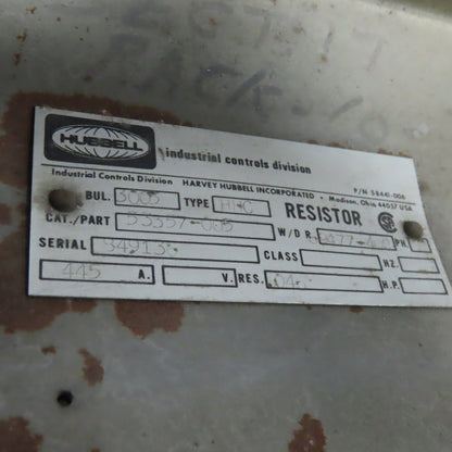 Hubbell 53357-005 58441-006 Type HHC 445A Resistor