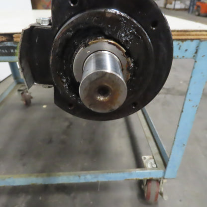 40mm Ball Screw Assembly 1730mm Long 40mm Pitch From a Finn-Power F5-25SB/AM