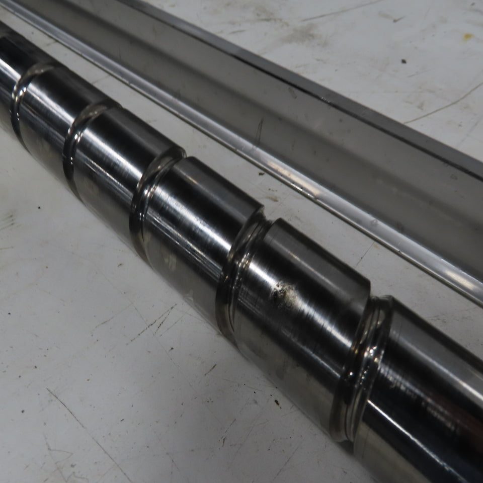 40mm Ball Screw Assembly 1730mm Long 40mm Pitch From a Finn-Power F5-25SB/AM