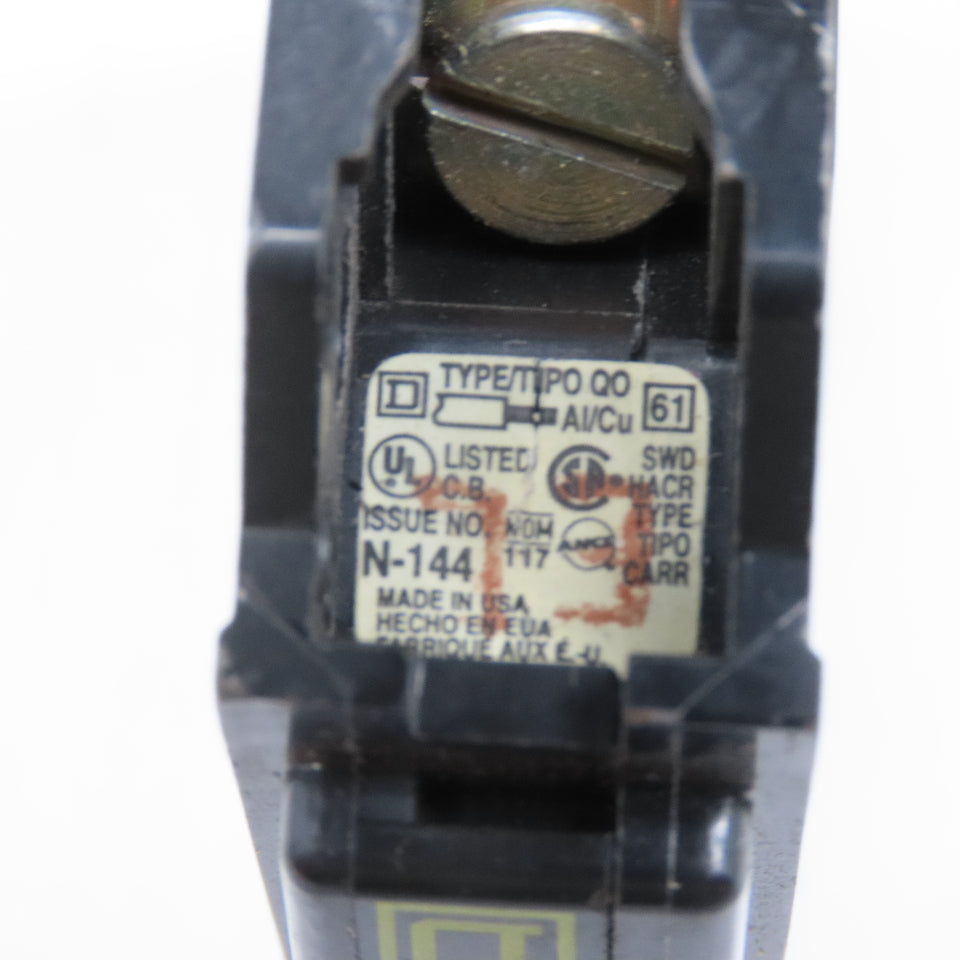 Square D Type QO 15A Single Pole Circuit Breaker 120/240V Lot Of 6