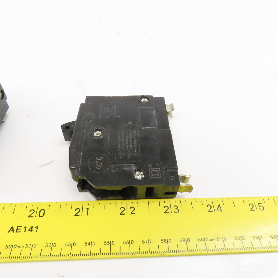 Square D Type QO 15A Single Pole Circuit Breaker 120/240V Lot Of 6