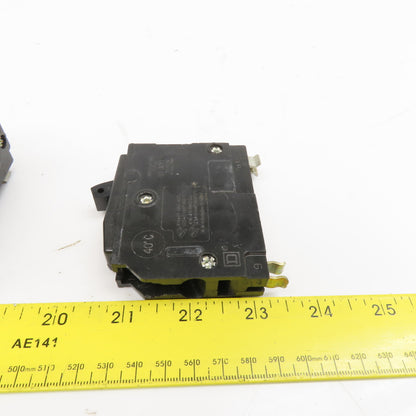 Square D Type QO 15A Single Pole Circuit Breaker 120/240V Lot Of 6