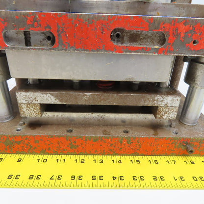 Danly 4 Post 5" Open Heavy Punch Press Die Shoe Tooling Set 14"X 8"x1-1/2"